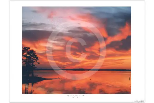 Lake Murray giclée print